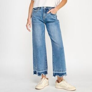 Tummy Control High Rise Pants W/ Released Hem